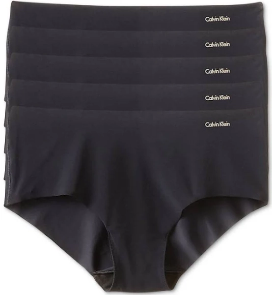 Calvin Klein Women's Invisibles 5-Pack Hipster