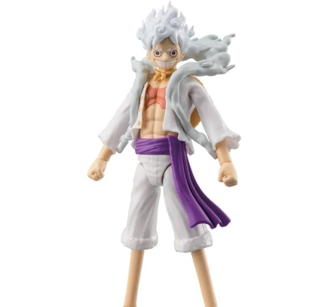 Anime Heroes One Piece Luffy Gear 5 Action Figure