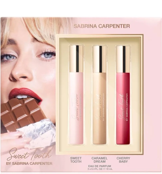 Sabrina Carpenter Sweet Tooth Travel Trio