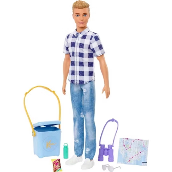 ​Barbie It Takes Two Ken Camping Doll - Plaid Shirt