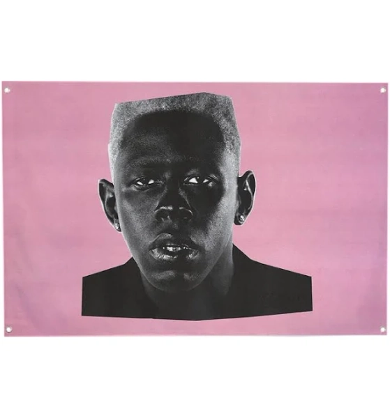 60x90cm 90x150cm The Creator Flags Tyler music album flag Men's Cave Wall tapestry With Brass