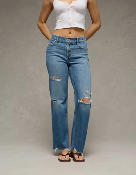 AE High-Waisted Stovepipe Jean