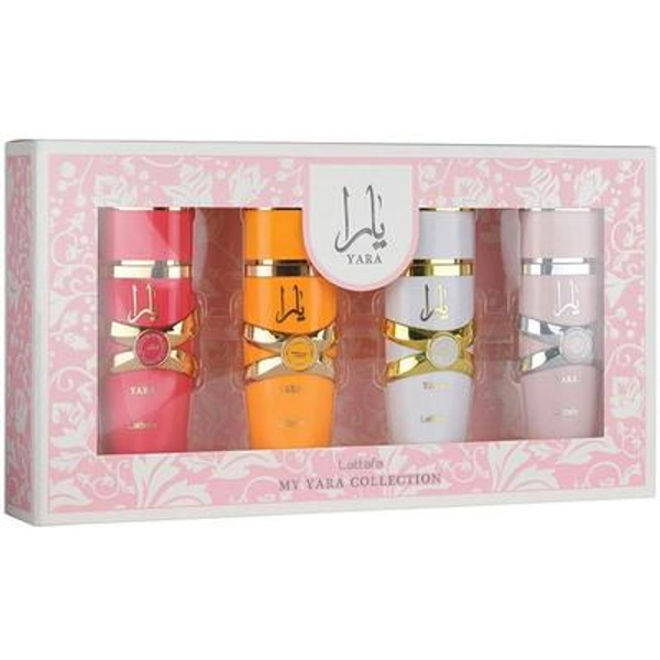 Lattafa Assorted Yara Eau De Parfum 25ml 4 Piece Set