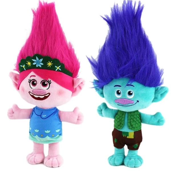 2025 NEW TROLLS BAND TOGETHER Plush Toy Cute Soft Stuffed Cartoon Anime Home Decoration Dolls For