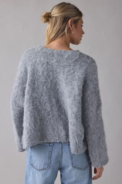 BDG Bailey Brushed Knit Oversized Pullover Sweater