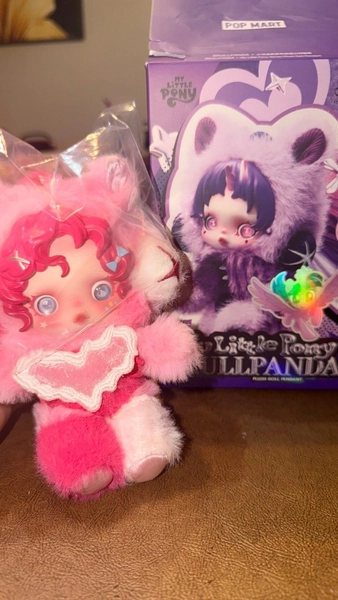 PINKIE PIE - Skullpanda My Little Pony Series Blind Box Figure Plush Pendant Toy