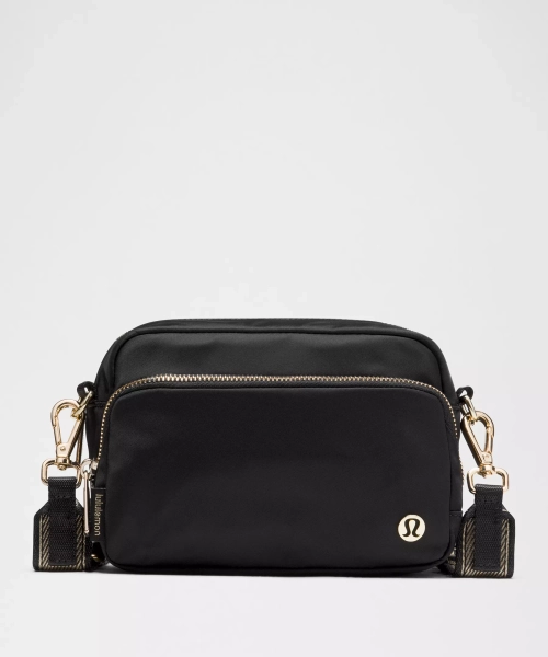 Everywhere Crossbody Bag 2L *L Monogram Metallic - Black/Gold - ONE SIZE