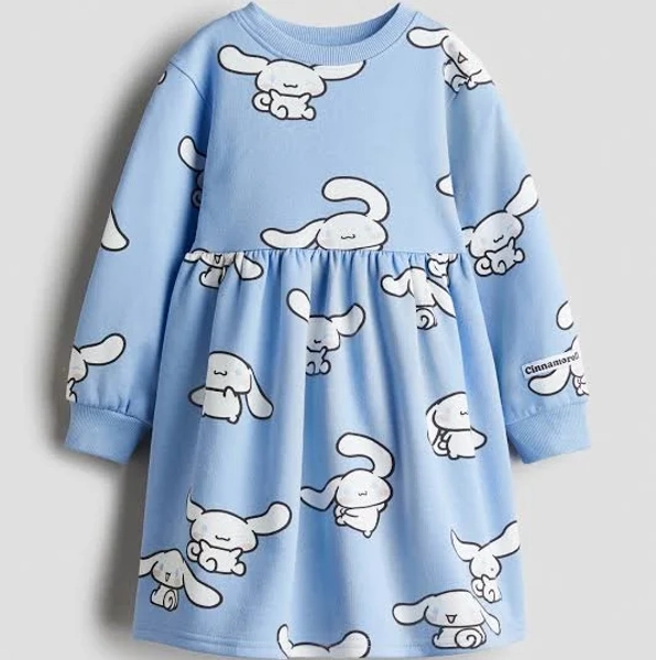 H&M Girls Hello Kitty Sweatshirt Dress