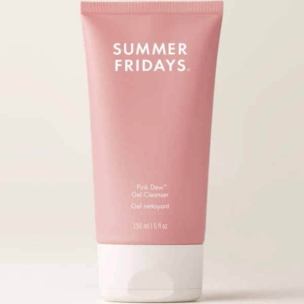 Summer Fridays Pink Dew Gel Cleanser