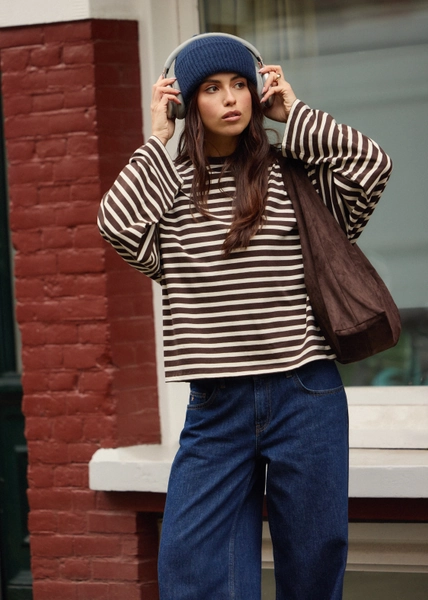 Gestreepte longsleeve
