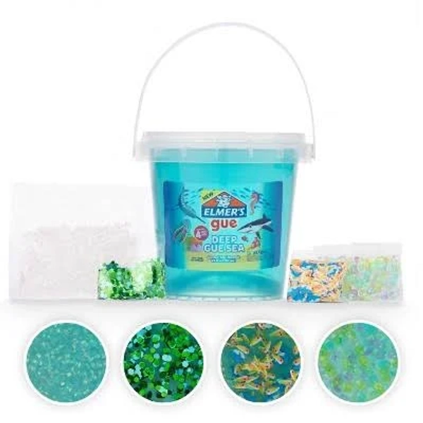 Elmer's Gue Deep Gue Sea Premade Slime Kit