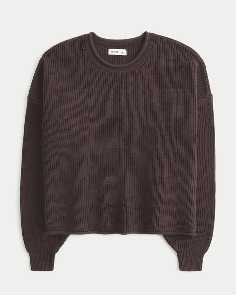 Easy Rollneck Crew Sweater
