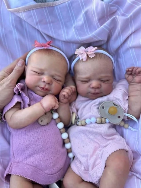 Realistic Reborn Baby Doll 18in Sleeping Soft Body Real Life Newborn