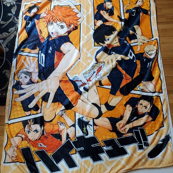 Haikyuu Anime Throw Blanket 46 x 36 inch Super Soft Plush