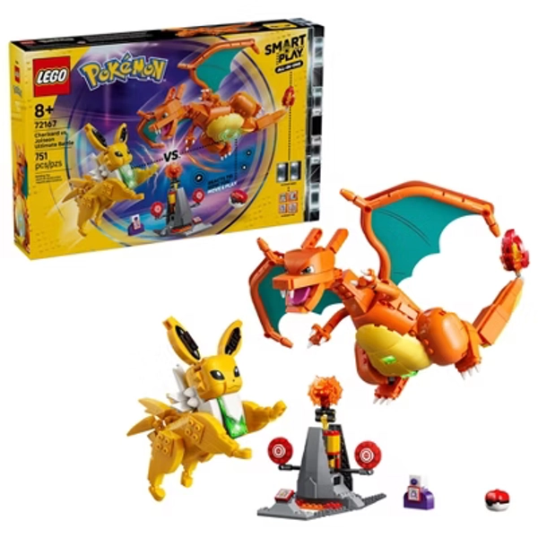 LEGO Pokémon SMART Play: Charizard vs. Jolteon Ultimate Battle 72167
