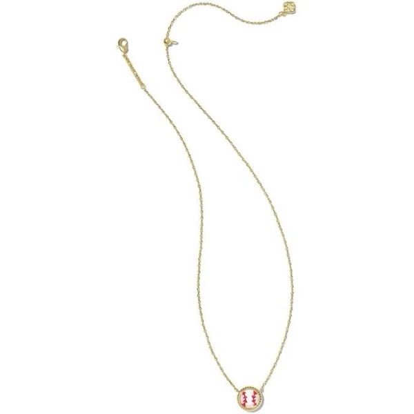 Kendra Scott Baseball Short Pendant Necklace