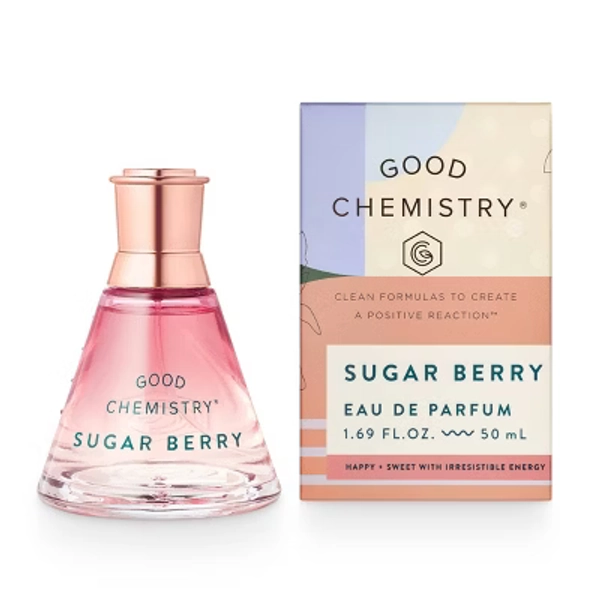 Good Chemistry® Eau De Parfum Perfume - Sugar Berry - 1.7 fl oz: Paraben-Free, Vegan, Dye-Free, Phthalate-Free