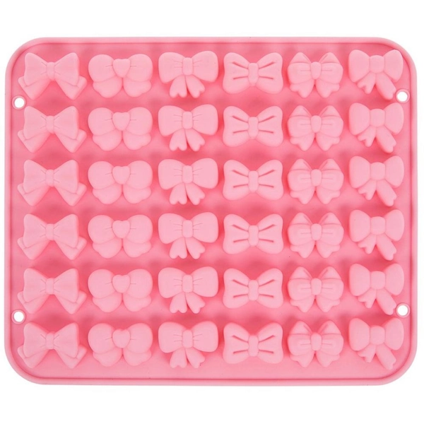 Pink Bow Silicone Candy Mold