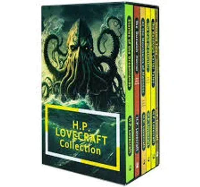 H. P LOVECRAFT 6 BOOKS COLLECTION: Macabre Tales, at the Mountains of Madness, the Call Of... Cthulhu & Others