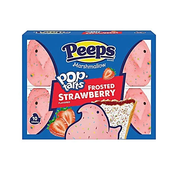 Peeps Frosted Strawberry Pop Tarts
