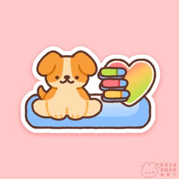 "Web Pet Vinyl Stickers | Die-Cut Matte Vinyl Sticker | 3\""