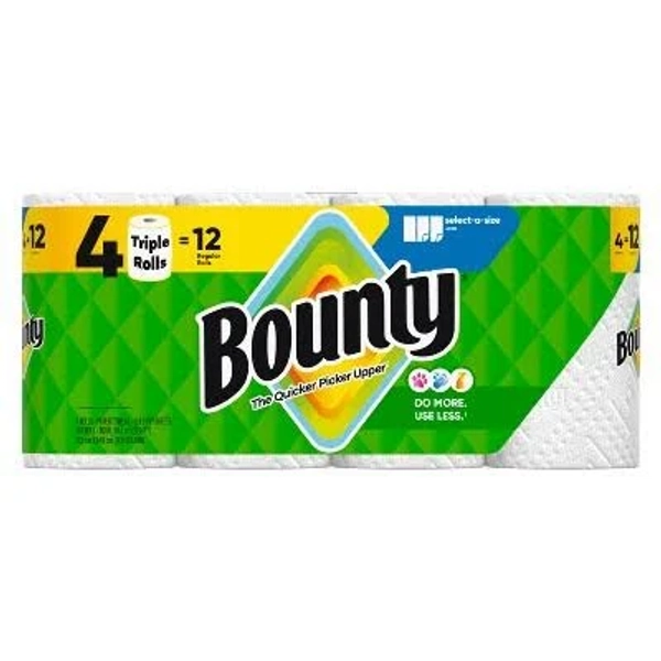 Bounty Paper Towels Select-A-Size