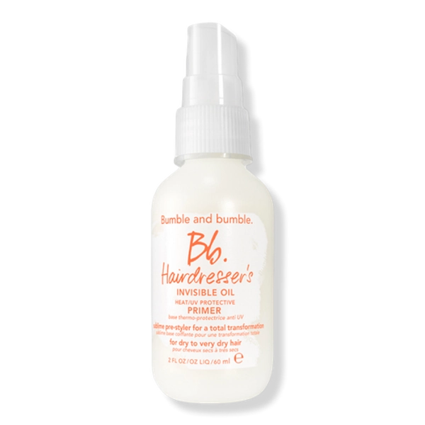 Hairdresser's Invisible Oil Heat Protectant Leave In Conditioner Primer - 2.0 oz