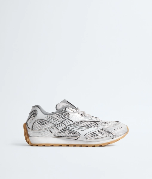 Women's Orbit Sneaker in Silver / White / Optic white rubber