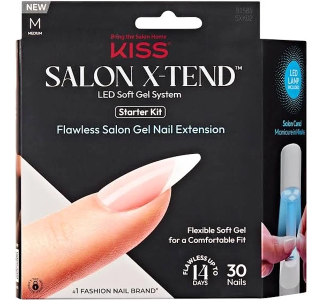 Kiss Salon X-Tend LED Soft Gel System Starter Kit
