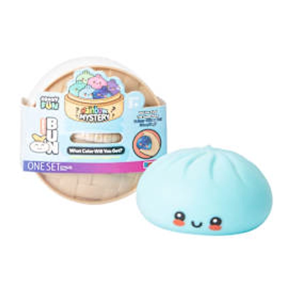 Crazy Fun® Rainbow Mystery Squishy Bun Set