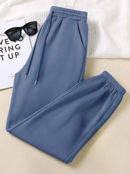 INAWLY Women's Elastic Cuff Sweatpants Graduation,Back To School Outfits,Graduation,Teacher Outfits For Women,Back To School Fall Cloth For Women