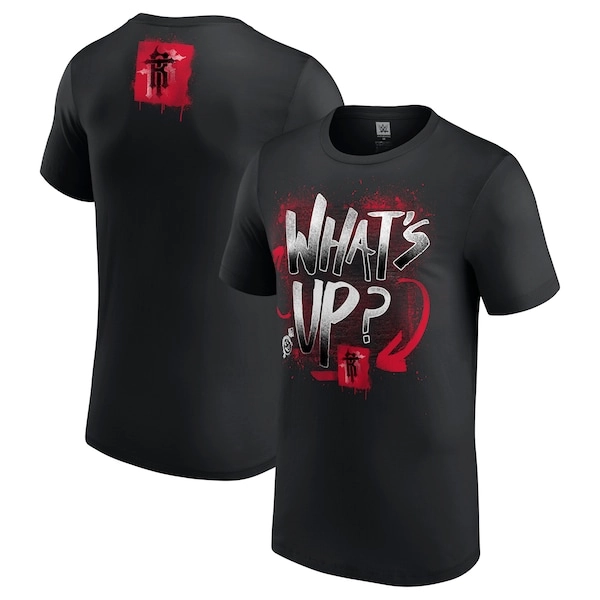 WWE R-Truth What's Up? T-Shirt - Black - Mens