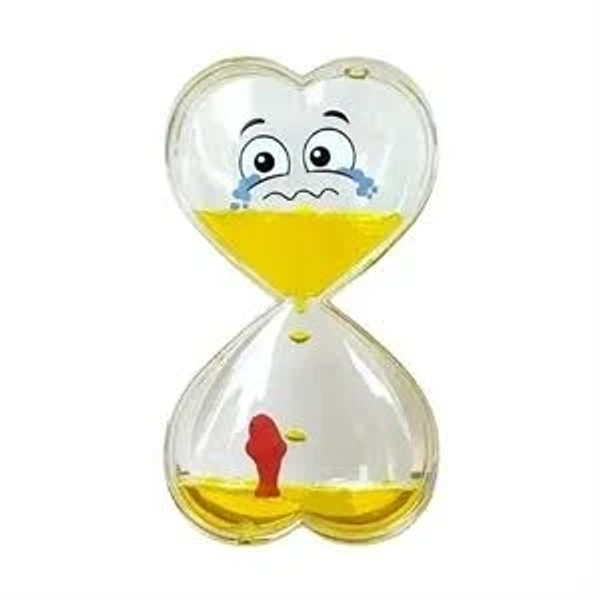 Custom Acrylic Oil Drop Hourglass Toy