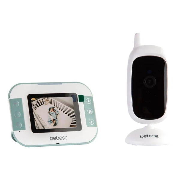 Cámara Monitor Portatil Bebe LCD 2.4 Visión Nocturna Bebesit Bebesit