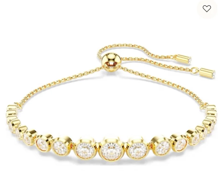 Imber Tennis bracelet, Mixed round cuts, Blue, Rhodium plated | Swarovski