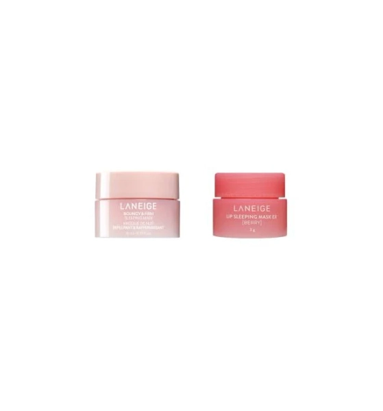 LANEIGE LANEIGE - Bouncy & Firm Sleeping Mask - 10ml (1ea) X Lip Sleeping Mask EX - 3g - Berry (1ea) by Stylevana