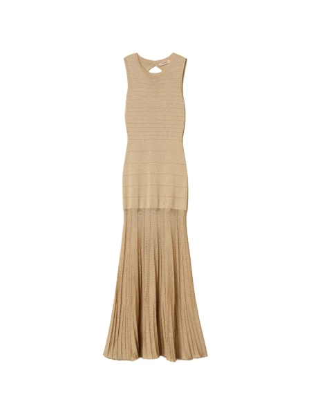 TWINSET crew-neck maxi dress  | S