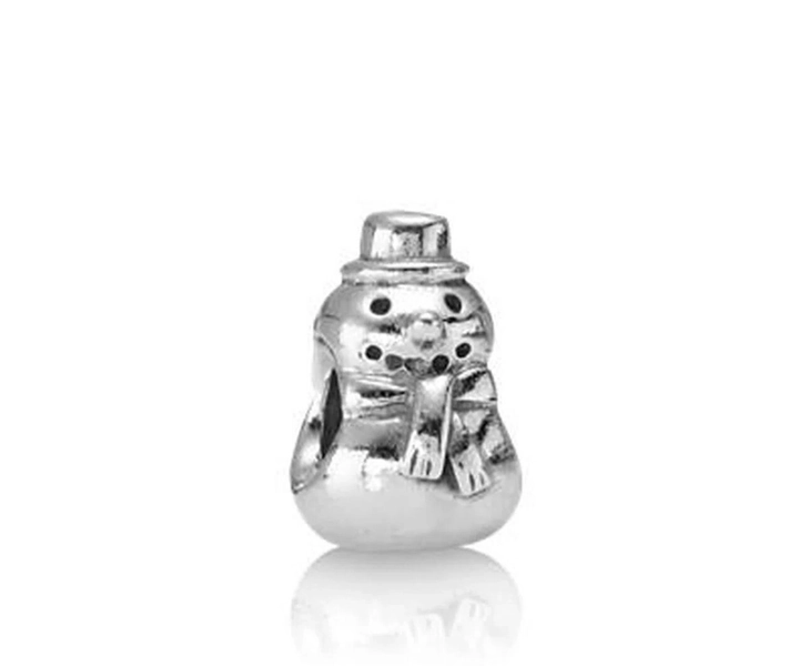Authentic Pandora Moments 925 ALE Snowman Charm 790374