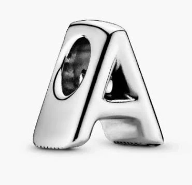 Pandora Letter A Sterling Silver Charm