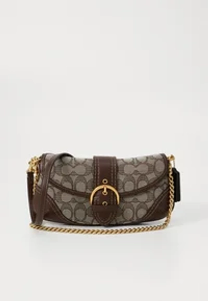 SOHO BAG 25 IN SIGNATURE JACQUARD - Sac à main - oak maple