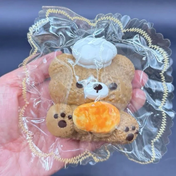 Chef Bear Soft Taba Squishy