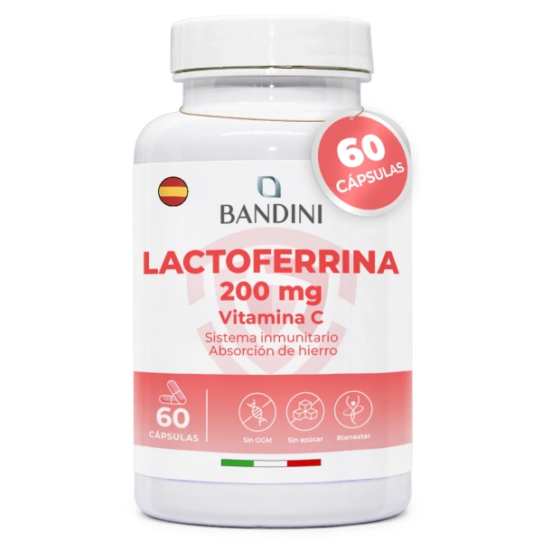 Lactoferrina - 60 cápsulas