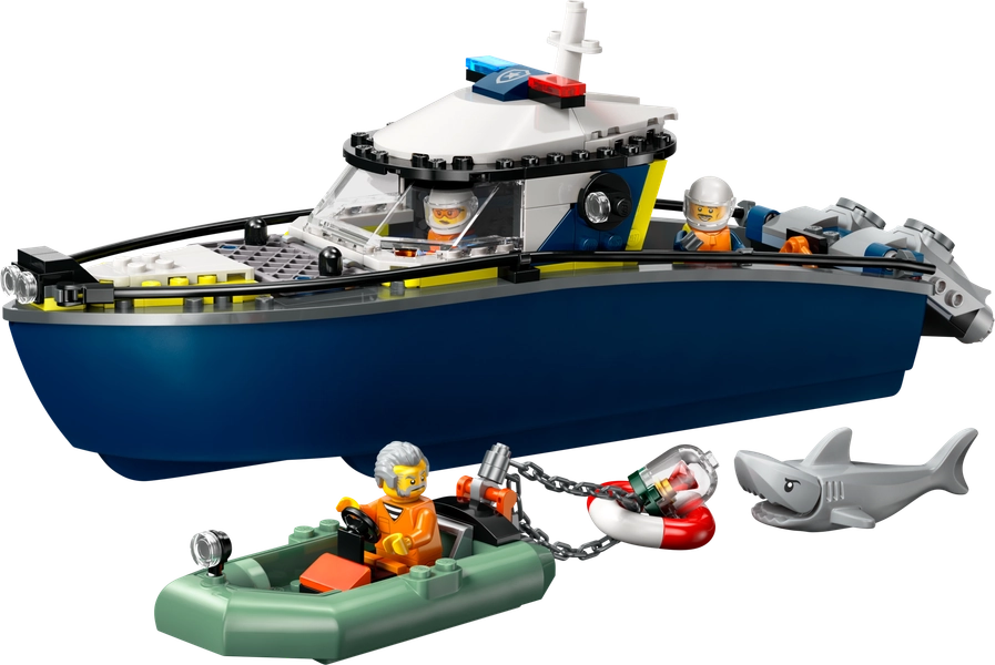 Police Boat Chase