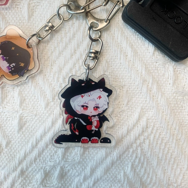 Love and Deepspace Acrylic Keychain Set - All 5 Male Leads!
