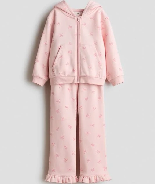 H&M Girls 2-Piece Floral Sweatshirt and Joggers Set