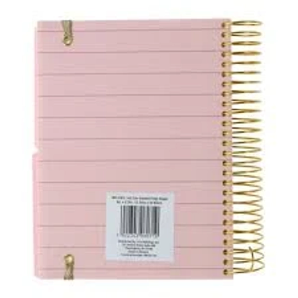 Five Below Single Wire Spiral Notebook, 6 x 8.25 Inch - Pink