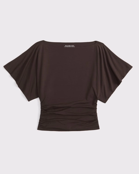 Flutter Sleeve Slash Top
