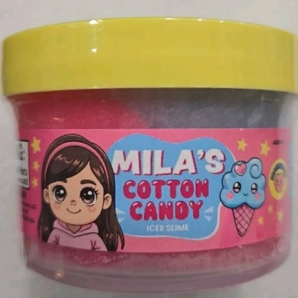 Mila’s Peachybbies Slime Milas Cotton Candy AUTHENTIC