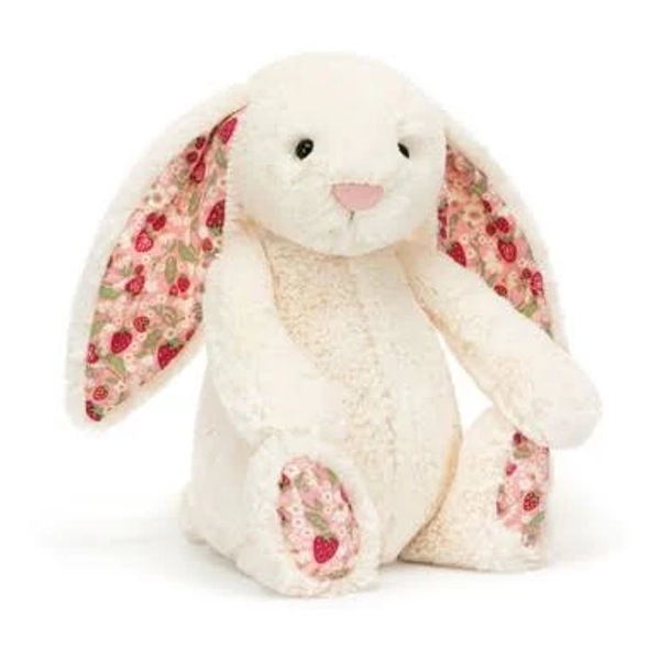 Jellycat Berry Blossom Cream Bunny