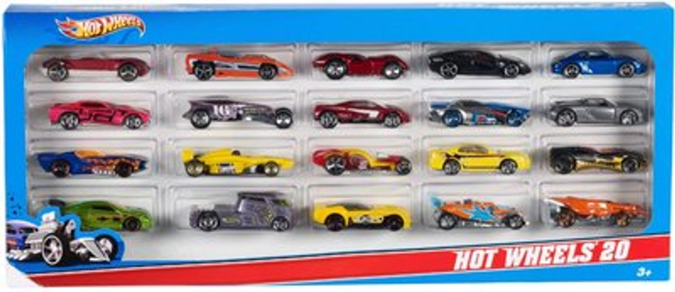 Hot Wheels - 20-Car Gift Pack - Styles May Vary